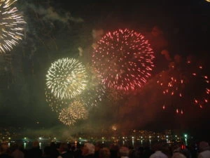 Erfolgreiches Casting - auf Reede Silvester vor Rio de Janeiro sea staff - Silvester vor Rio de Janeiro - Erfolgreiches Casting